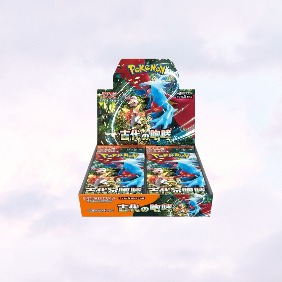 Japanese Pokmon Ancient Roar Booster Box Couyon Collectibles Japanese Pokmon Ancient Roar Booster Box Couyon Collectibles