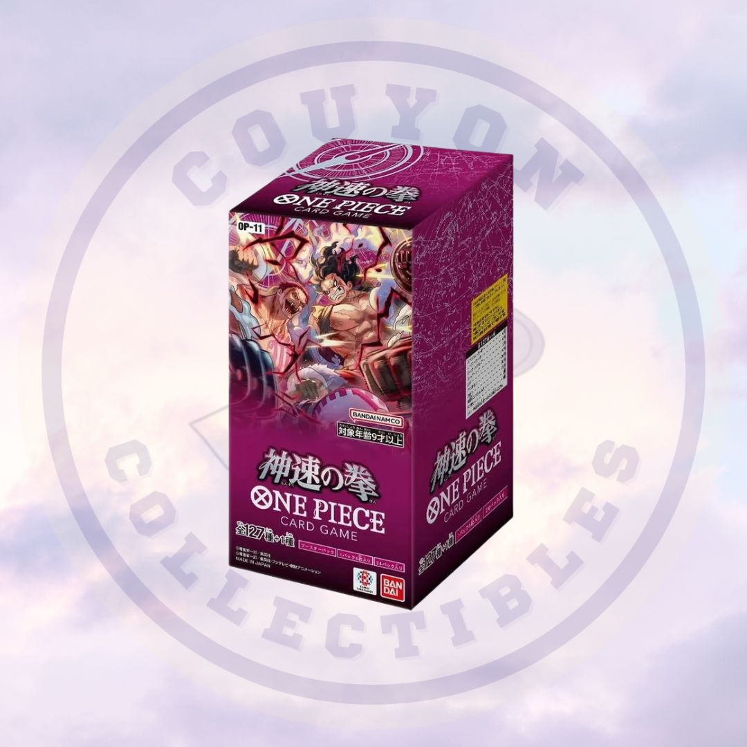 one piece card game fist of divine speed Japanese One Piece OP-11 A Fist Of Divine Speed – Couyon Collectibles