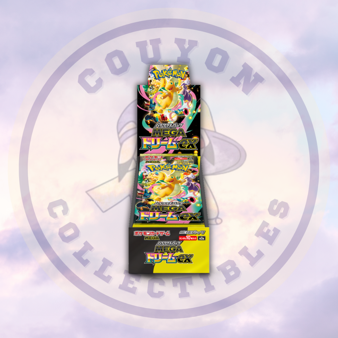 Japanese Pokmon MEGA Dream Booster Box  Couyon Collectibles