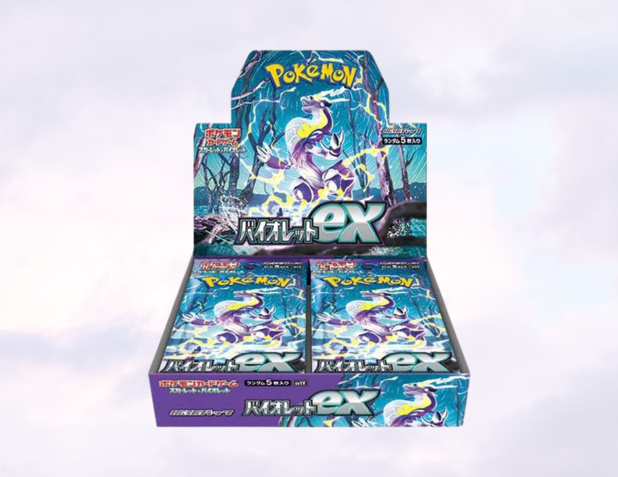 Japanese Pokmon Violet EX Booster Box Couyon Collectibles Japanese Pokmon Violet EX Booster Box Couyon Collectibles