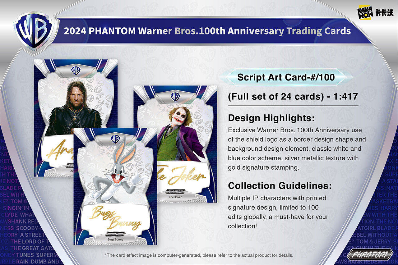 Kakawow Warner Bros. 100th Anniversary Phantom Box