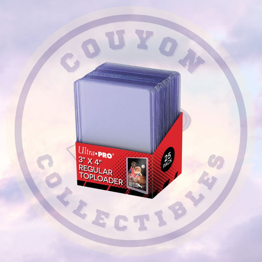 Ultra Pro Toploaders: 3" X 4" Clear Regular (25ct)
