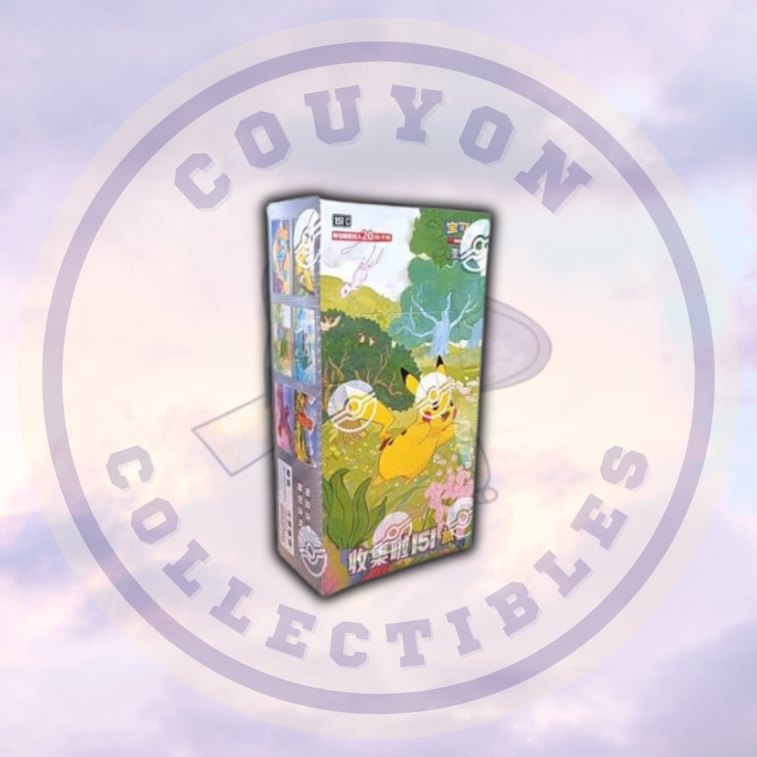 Chinese Pokémon Collect 151 Journey Jumbo Booster Box