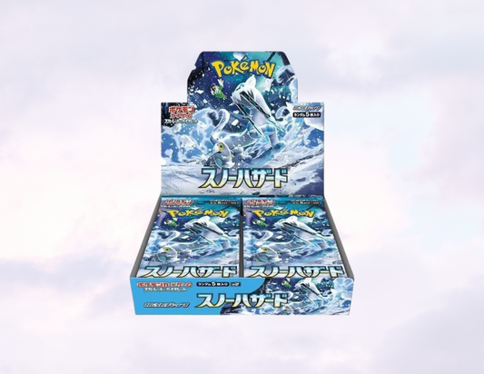 Japanese Pokémon Snow Hazard Booster Box