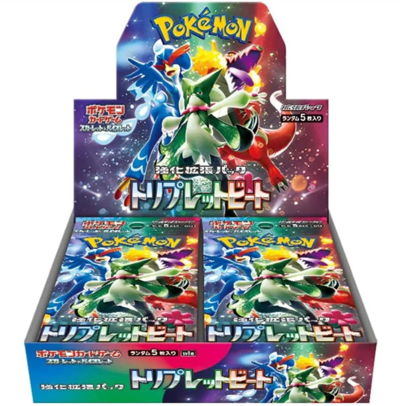 Japanese Pokémon Triplet Beat Booster Box