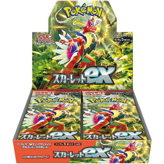 Japanese Pokémon Scarlet EX Booster Box